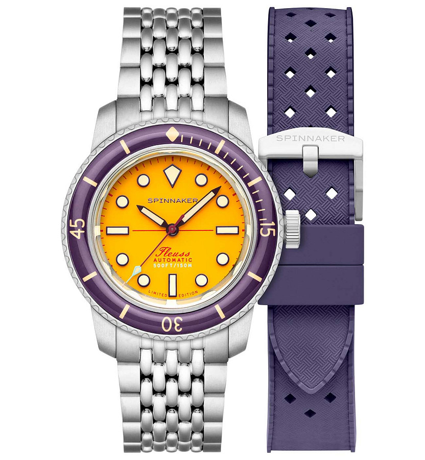Часы Spinnaker Fleuss SP-5133-55 — мужские, желтый