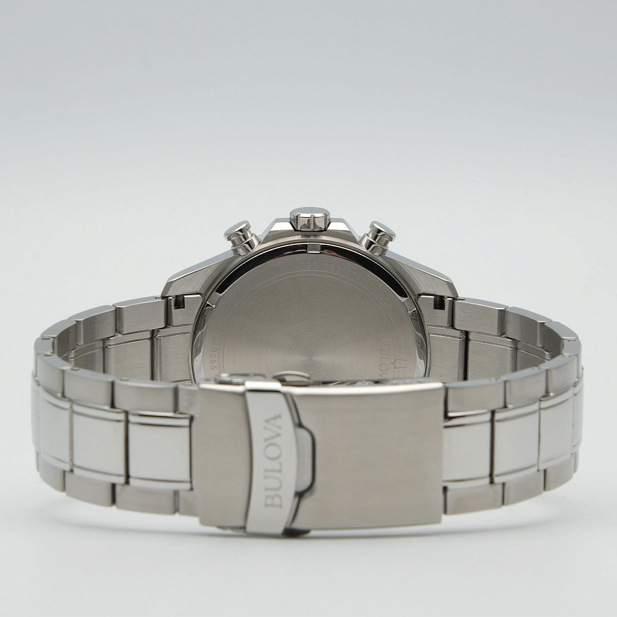 Часы Bulova Marine Star 96B255 — мужские, нержавеющая сталь