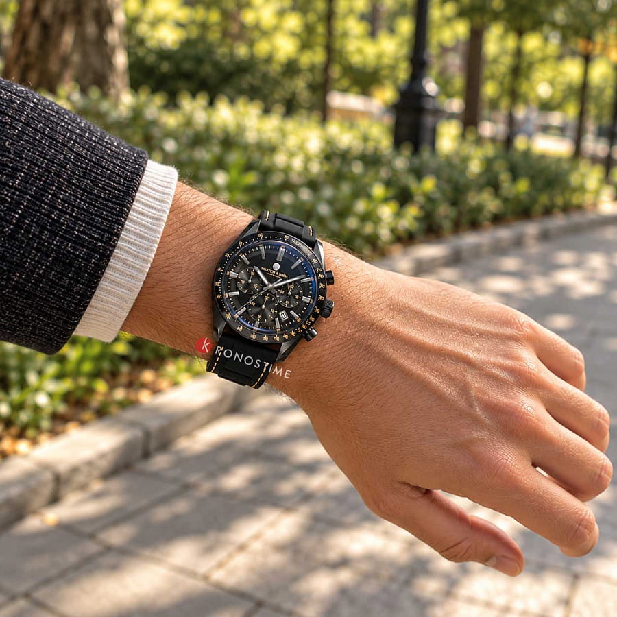 Часы Scotch&Soda SSM.103A — мужские, черный