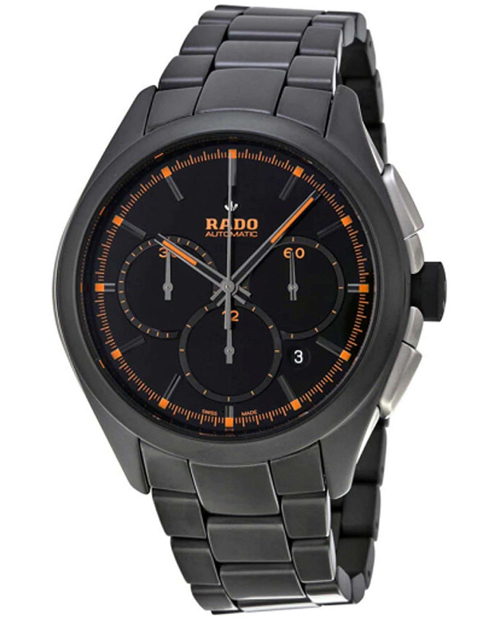 Часы Rado HyperChrome Automatic Chronograph R32525162 — высокотехнологичная керамика, мужские