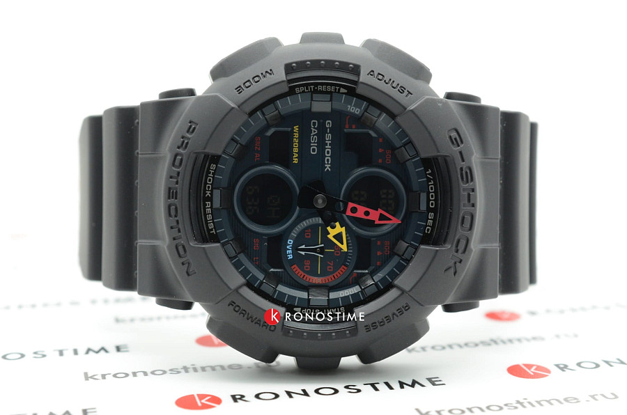 Часы Casio G-Shock GA-140BMC-1A — пластик, мужские