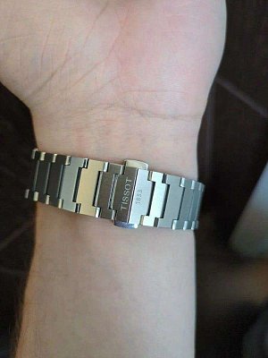 Фото покупателя: Швейцарские наручные часы Tissot PRX 35 mm T137.210.11.031.00