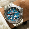 Швейцарские механические часы Oris Aquis Date Upcycle Calibre 400 01 400 7790 4150-07 8 23 02PEB, фото 4