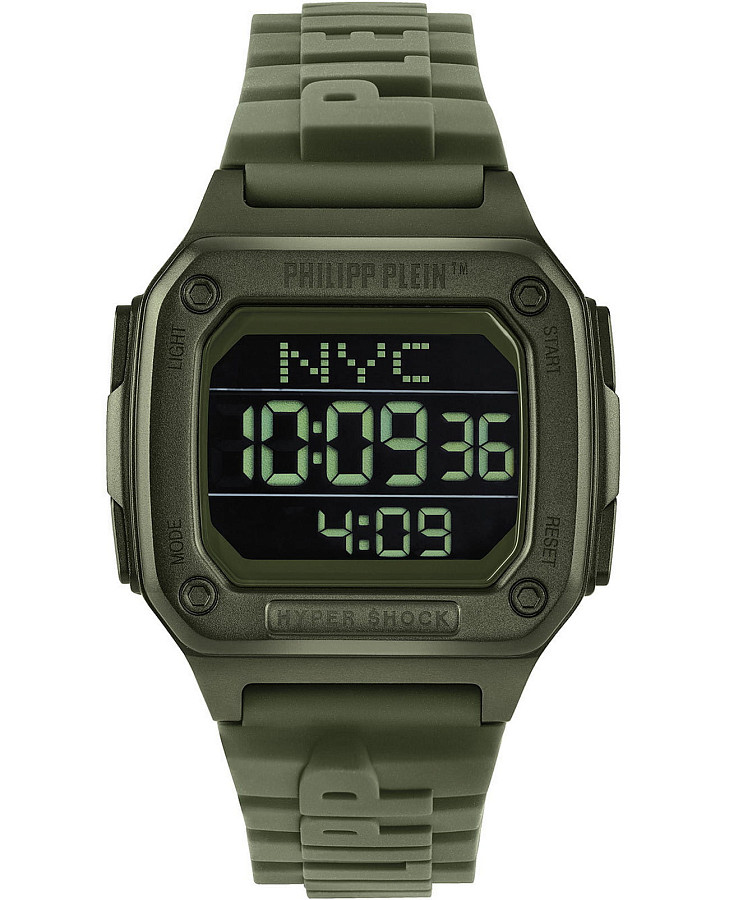 Часы Philipp Plein Hyper Shock PWHAA0421 — мужские, черный