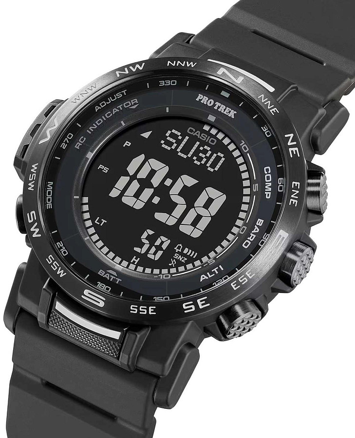 Часы Casio Pro Trek PRW-35Y-1BDR (PRW-35Y-1BER) — пластик, мужские