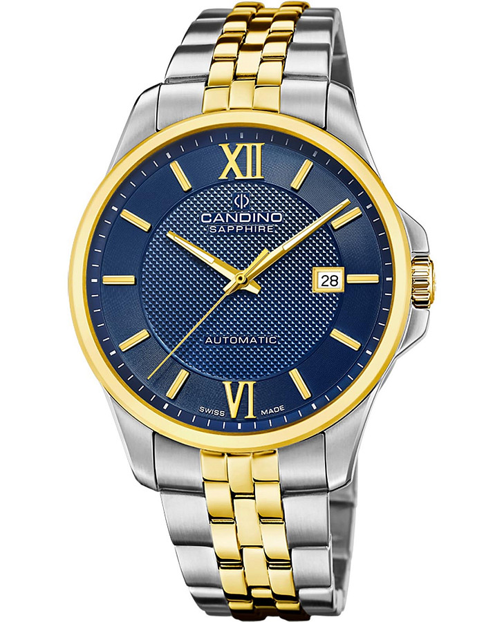 Часы Candino Automatic Gents C4769/2 — мужские, синий