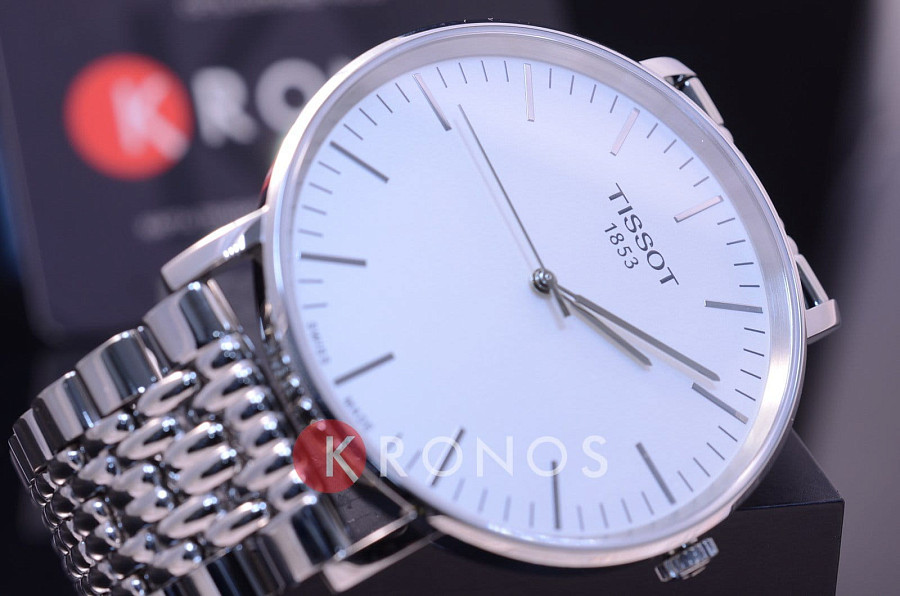 Часы Tissot Everytime Large T109.610.11.031.00 — нержавеющая сталь, мужские