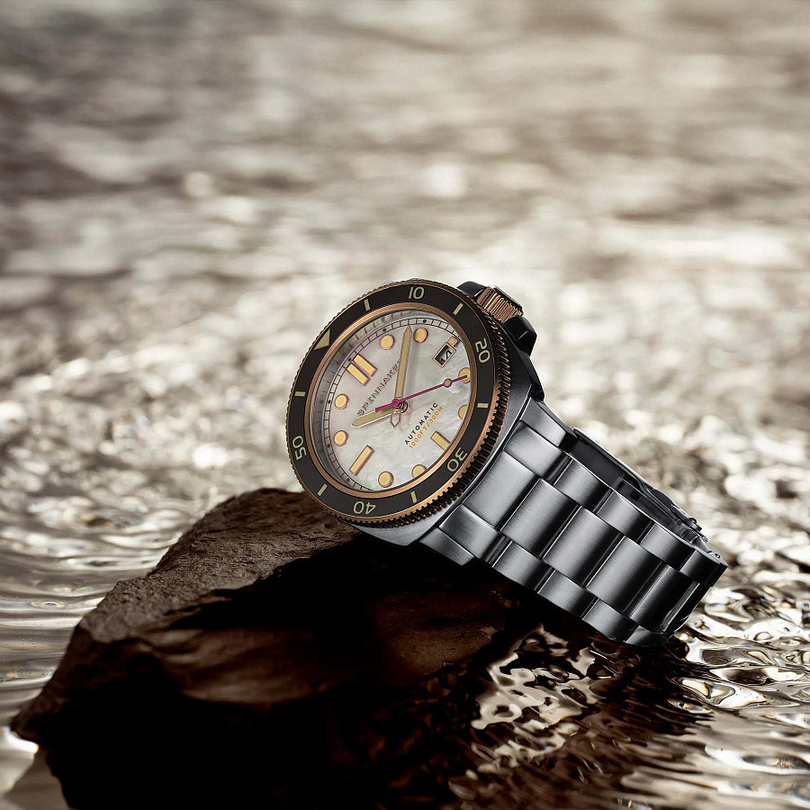 Часы Spinnaker Hull Pearl Diver Automatic Limited Edition SP-5106-55 — мужские, нержавеющая сталь