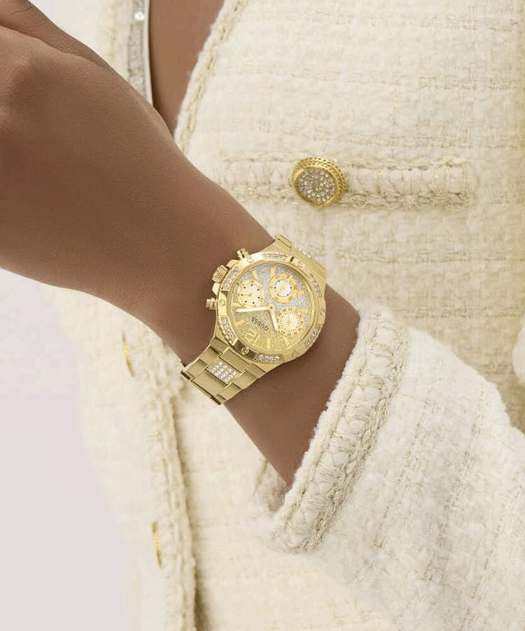 Часы Guess Trend Harlow GW0950L2 — женские, нержавеющая сталь с pvd-покрытием