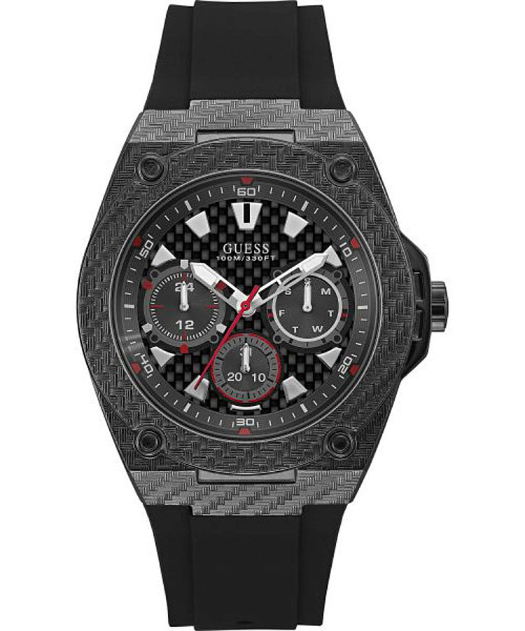 Часы Guess W1048G2 — мужские, черный