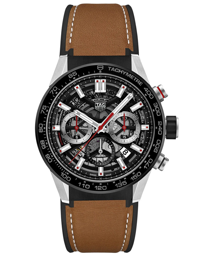 Часы TAG Heuer Carrera CBG2010.FT6144 — мужские, черный