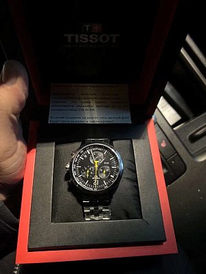 Фото покупателя: Швейцарские наручные часы Tissot PRC 200 Chronograph T114.417.11.057.00 с хронографом