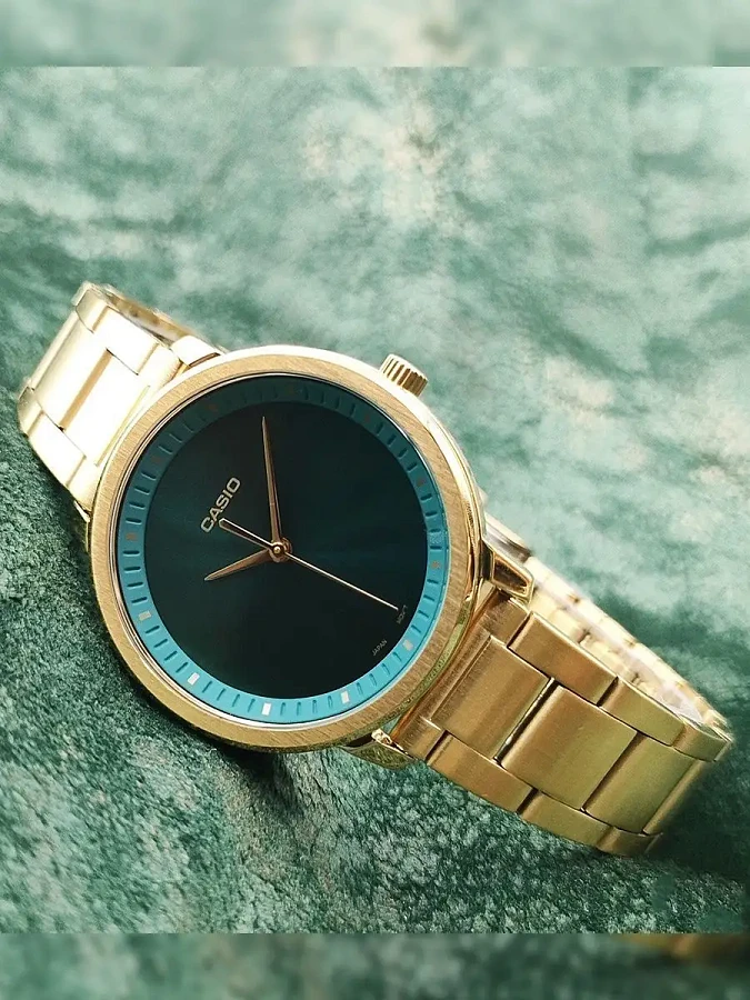 Часы Casio Collection LTP-B115G-3E — Япония, кварцевые