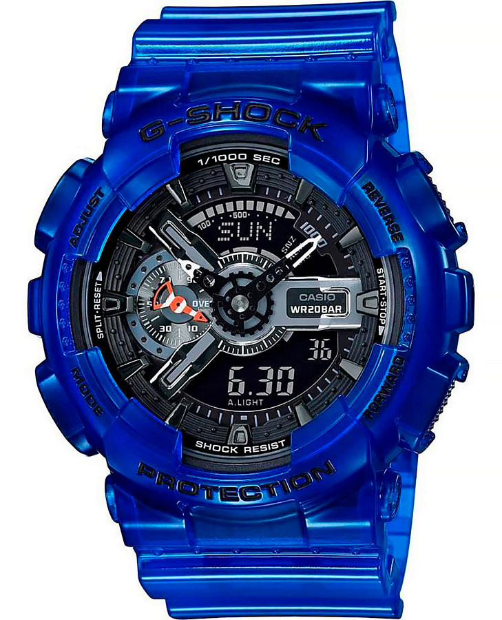 Часы Casio G-Shock GA-110CR-2A — мужские, серый
