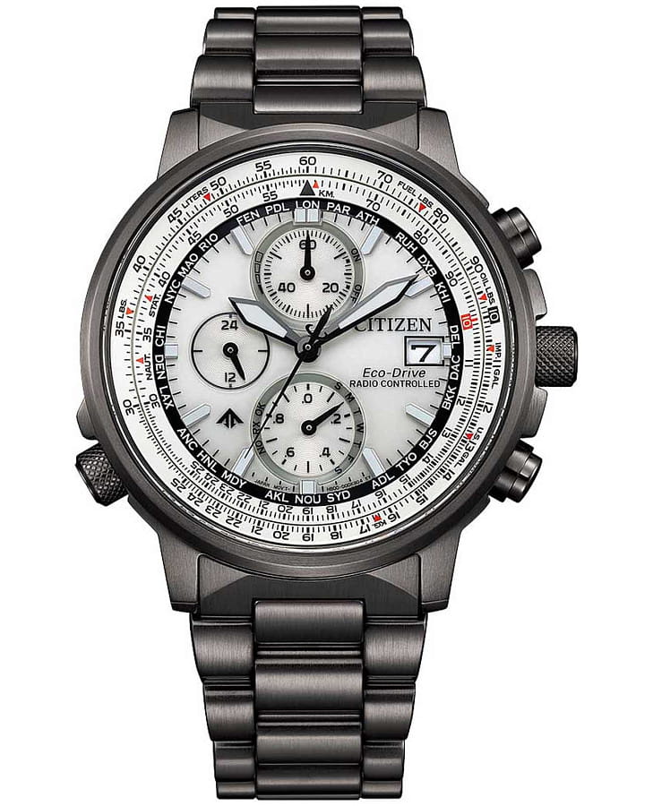 Часы Citizen Promaster AT8304-57A — мужские, белый