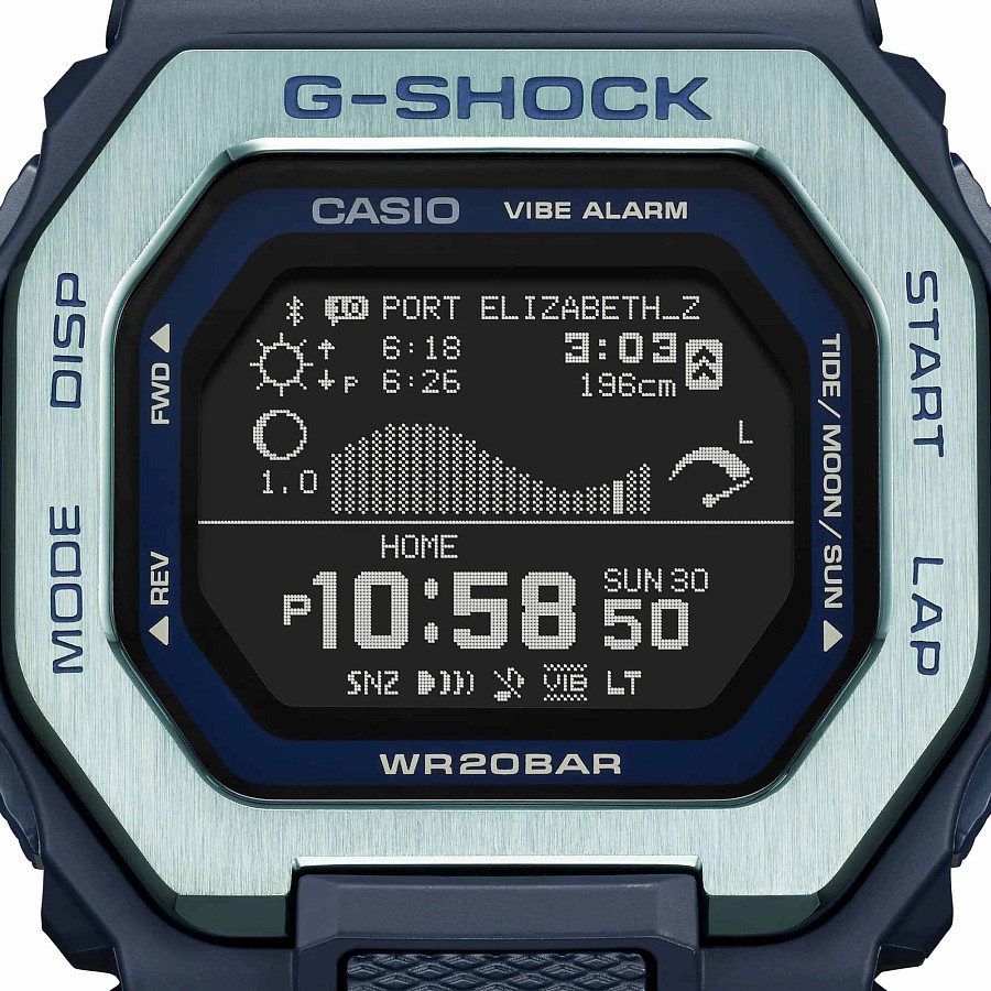 Часы Casio G-Shock GBX-100TT-2 — полимер, мужские