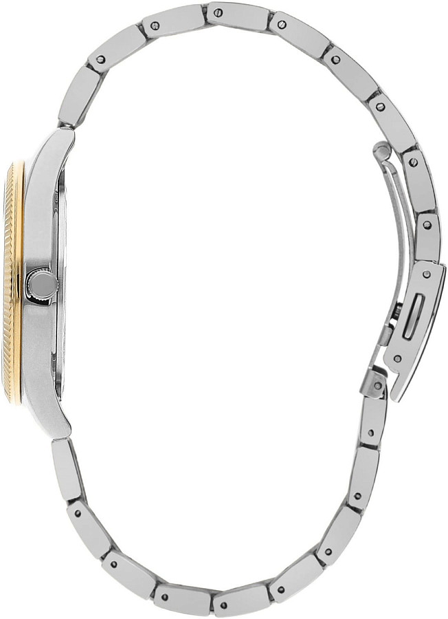 Часы Lee Cooper LC07543.230 — кварцевые, металл суперметалл