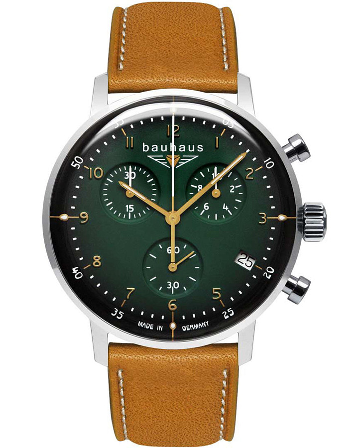 Часы Bauhaus Dessau 20964 — мужские, зеленый
