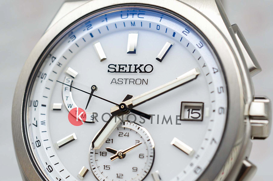 Часы Seiko Astron Nexter Solar Radio SBXY085 — титановый, мужские