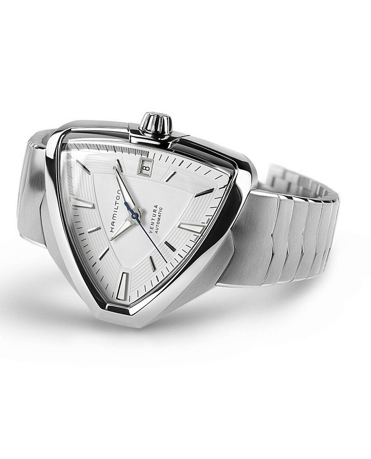 Часы Hamilton Ventura Elvis80 Quartz H24505111 — кварцевые, сталь металл