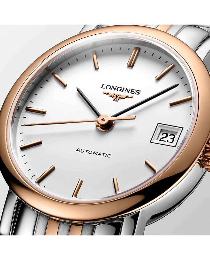 Часы Longines Elegant L4.309.5.12.7 — механические, сталь металл