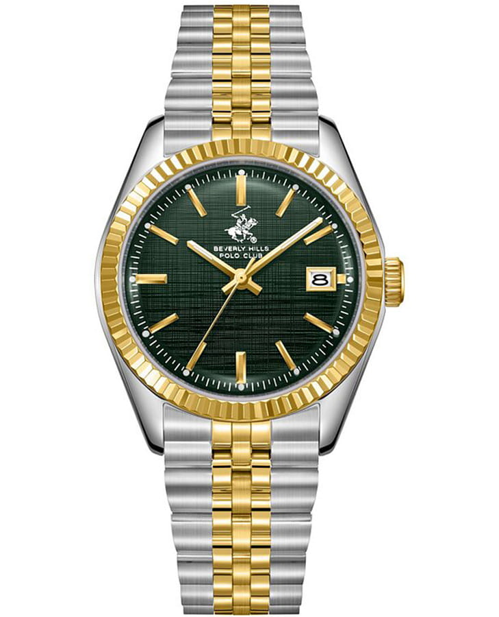 Часы Beverly Hills Polo Club BP3911X.270 — мужские, зеленый