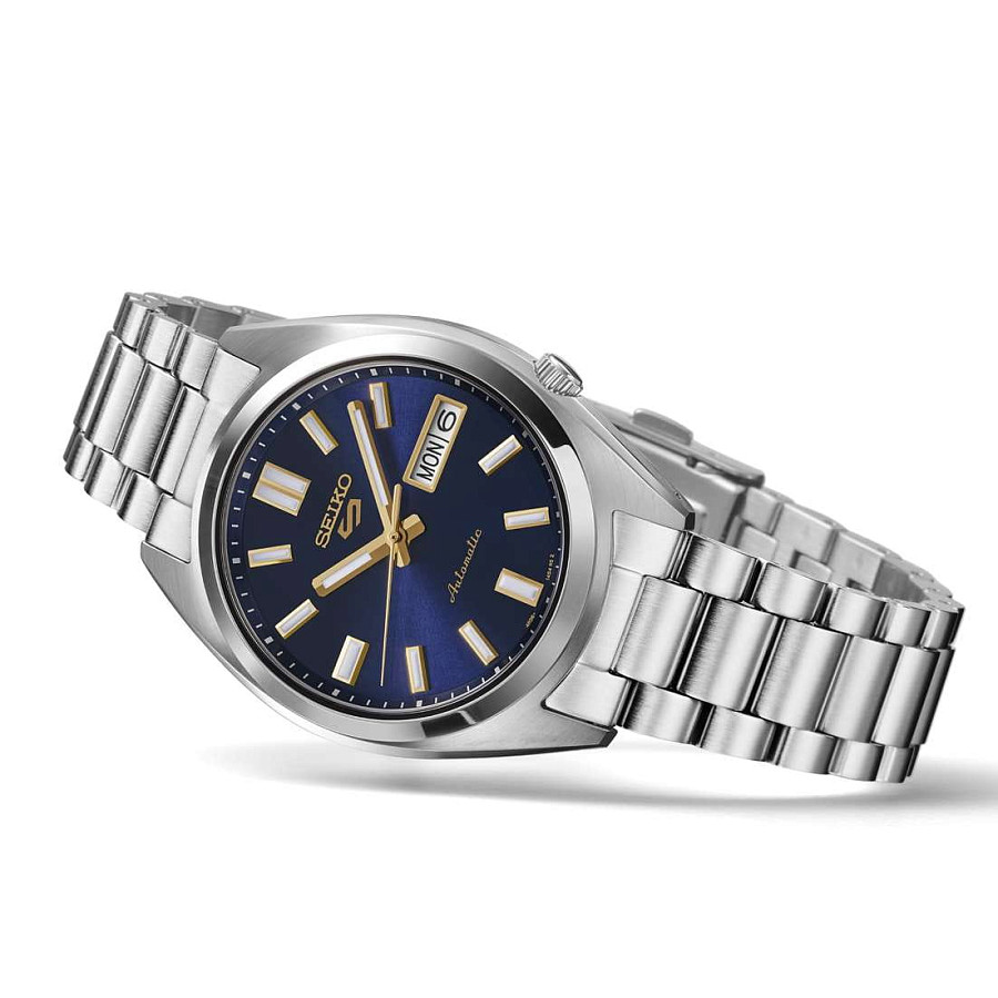 Часы Seiko 5 Sports SRPL55K1 — мужские, серебристый