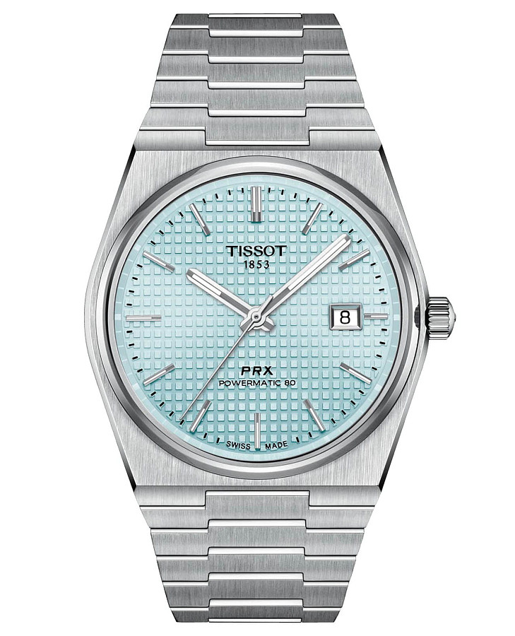 Часы Tissot PRX Powermatic 80 T137.407.11.351.00 — мужские, черный