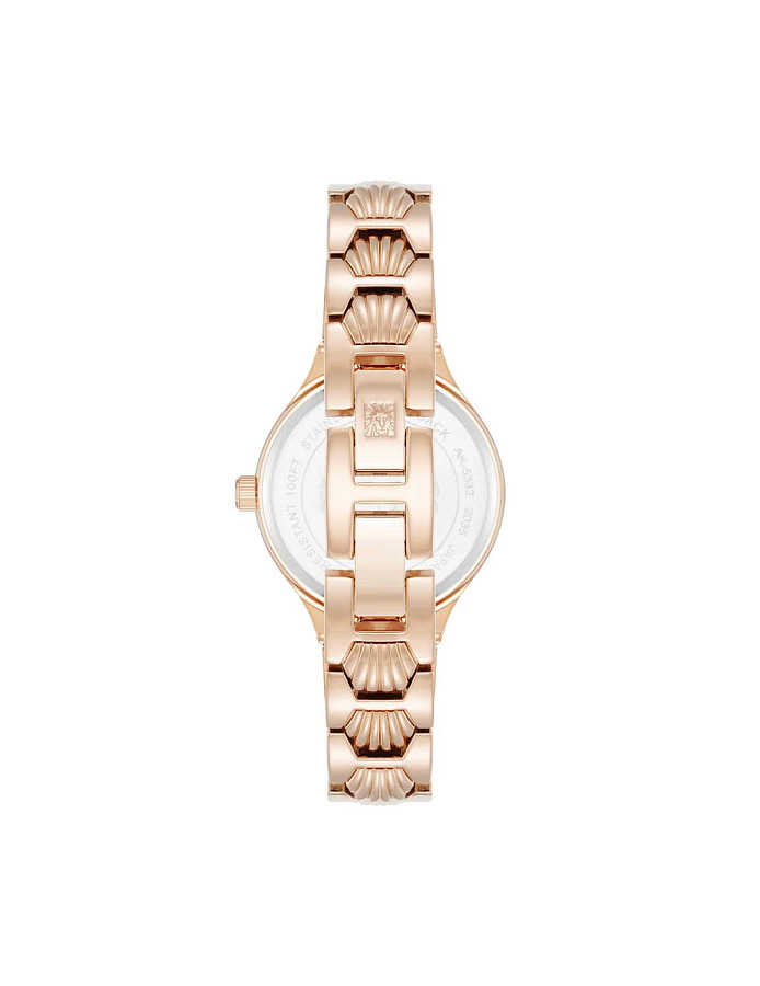 Часы Anne Klein Metals 5332RGRG — металл сталь, США