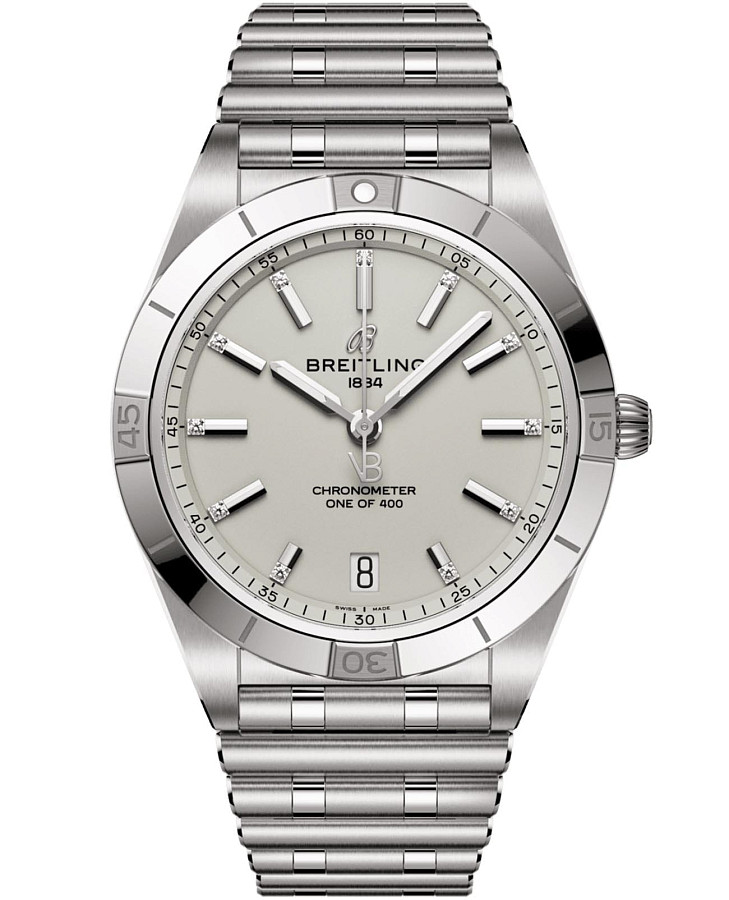 Часы Breitling Chronomat Automatic 36 Victoria Beckham A103801A1G1A1 — женские, белый
