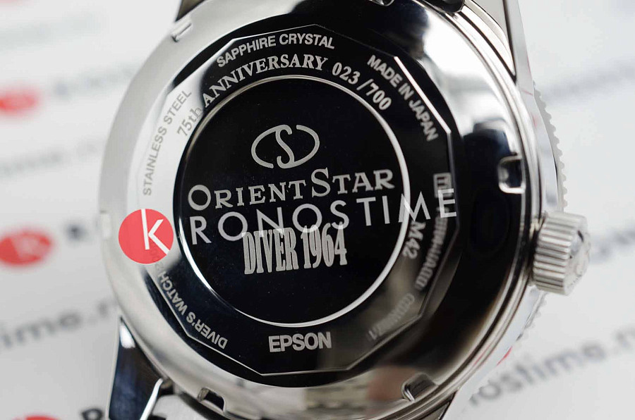 Часы Orient Star RE-AU0503N (RK-AU0503N) — мужские, нержавеющая сталь