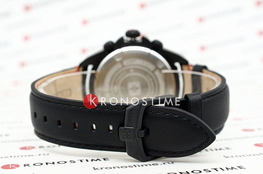 Часы Swiss Military Hanowa Stone Marten SMWGC0001832 — кожаный, мужские