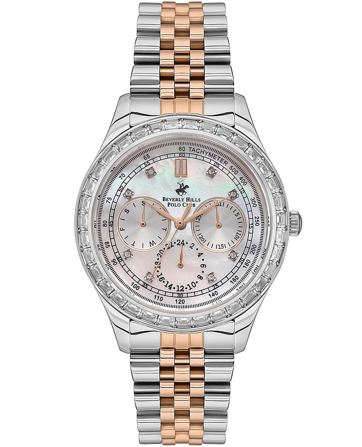 Часы Beverly Hills Polo Club BP3563X.520 — женские, перламутровый