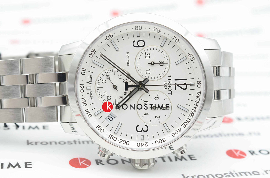 Часы Tissot PRC 200 Chronograph T114.417.11.037.00 — Швейцария, кварцевые