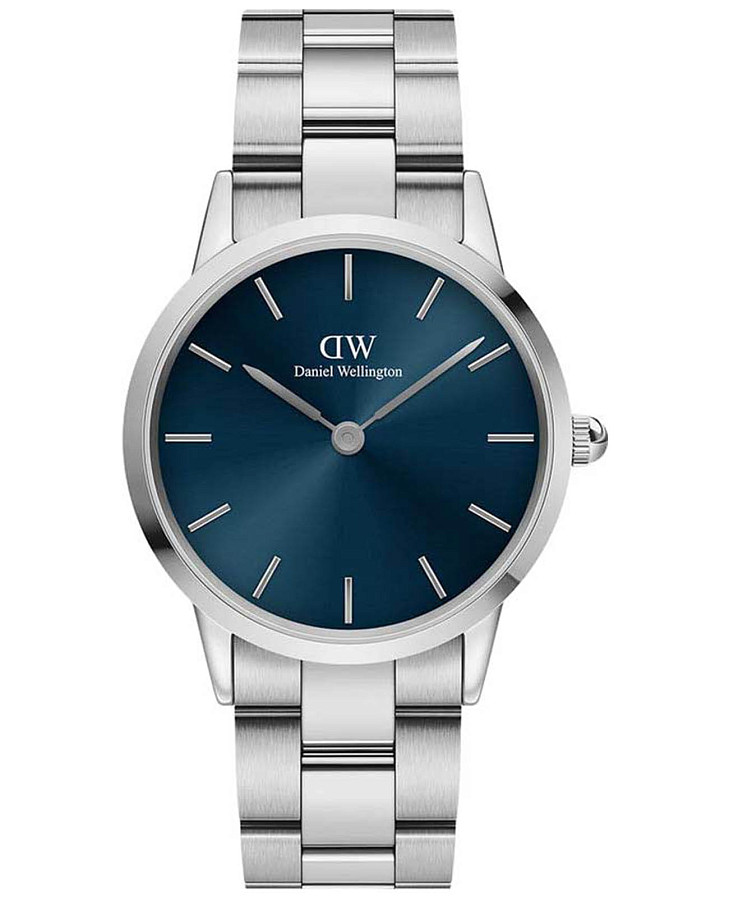 Часы Daniel Wellington Iconic Link Arctic DW00100458 — мужские, синий