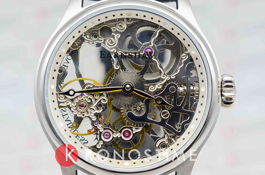 Часы Earnshaw Bauer ES-8049-01 — сталь металл, Англия