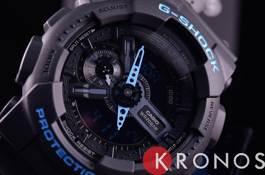 Часы Casio G-Shock GA-110LN-1A — пластик, Япония