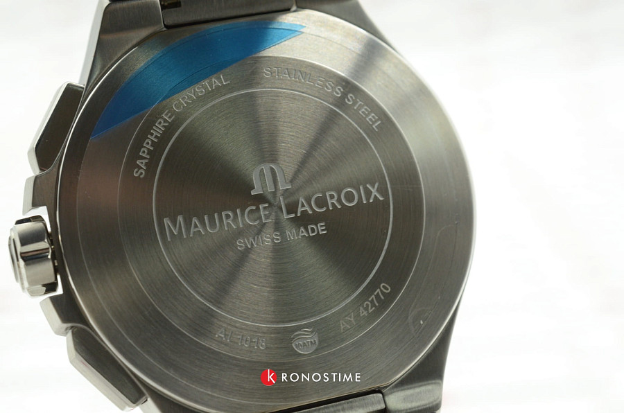 Часы Maurice Lacroix Aikon Chronograph AI1018-SS001-330-1 — Швейцария, кварцевые