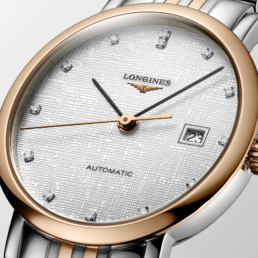 Часы Longines Elegant Collection L4.310.5.77.7 — механические, металл сталь