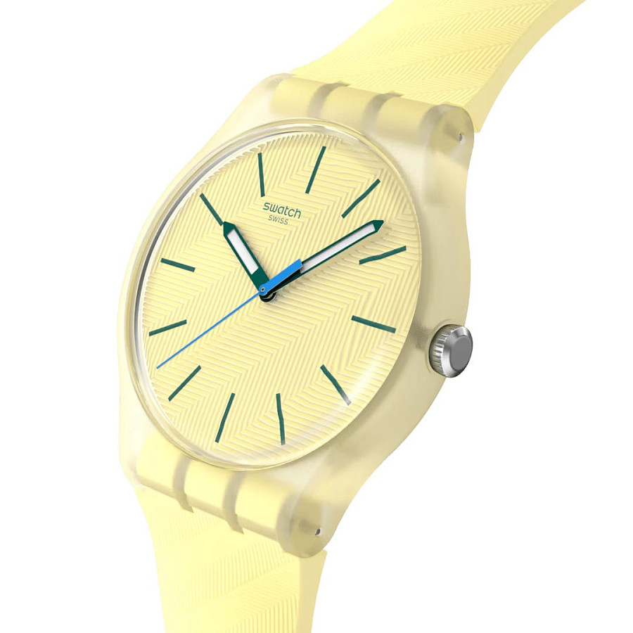 Часы Swatch Citrus Tilt SO29J102 — пластик, Швейцария