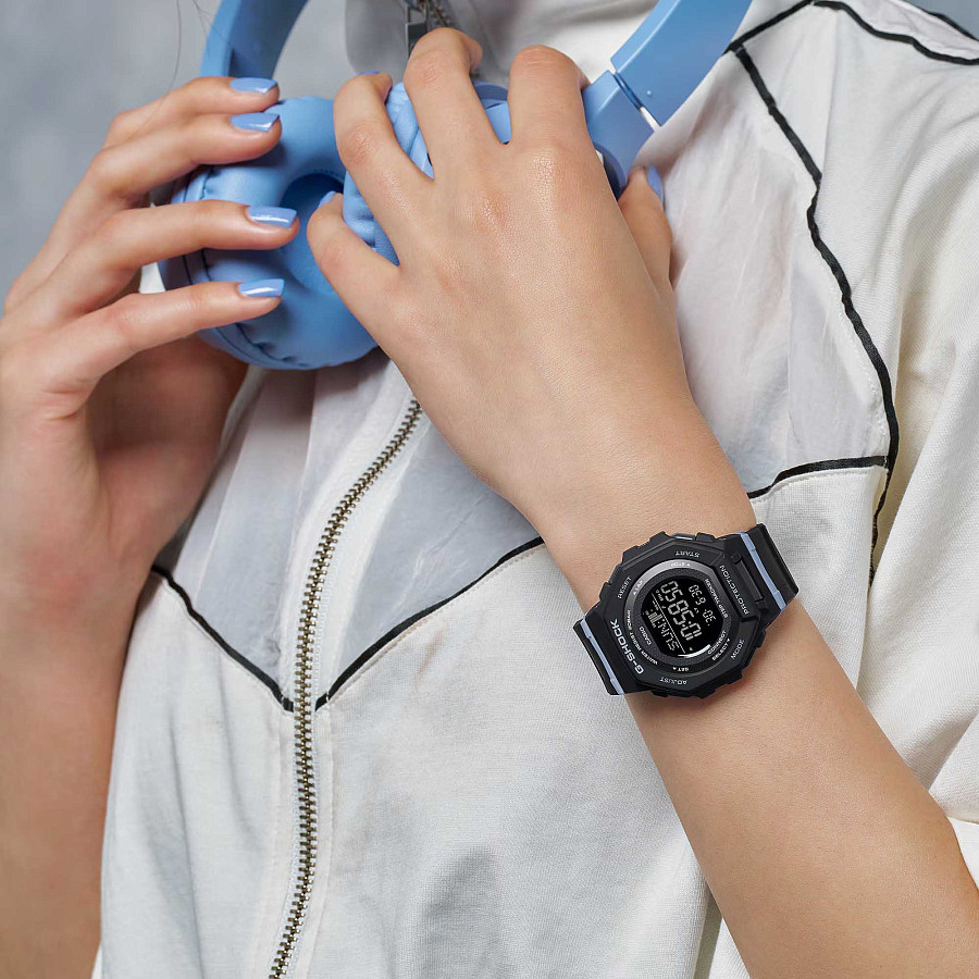 Часы Casio G-Shock GMD-B300-1DR (GMD-B300-1) — электронные, пластик