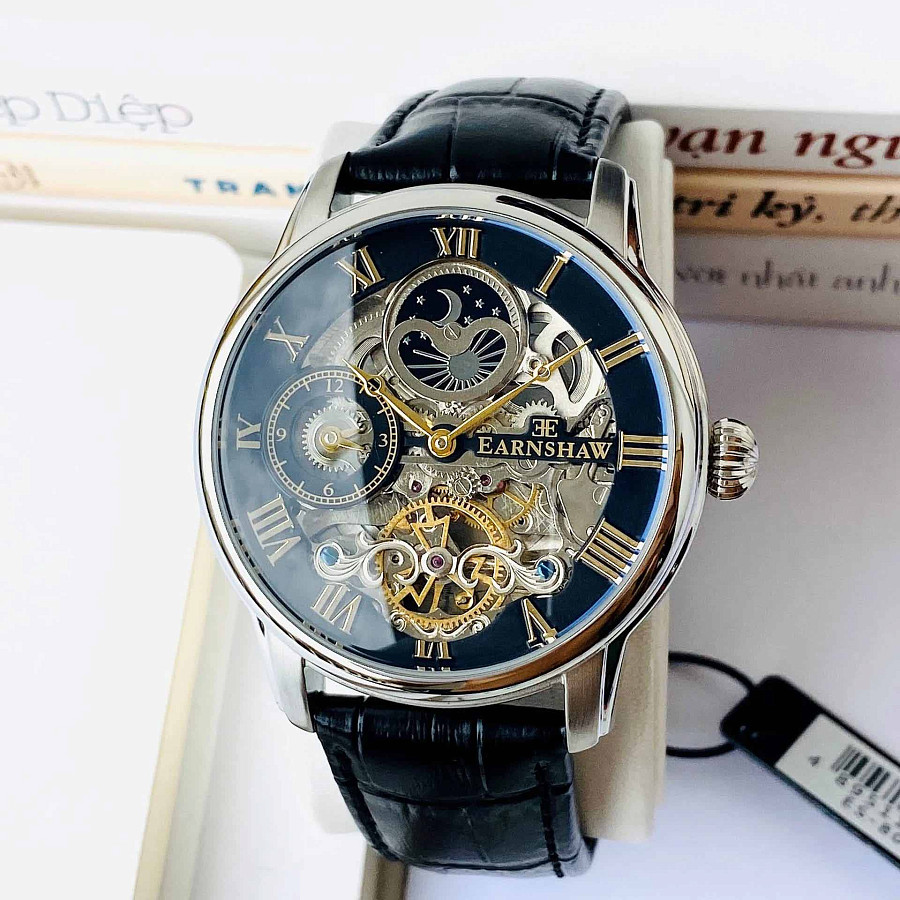 Часы Earnshaw Longitude ES-8006-04 — Англия, механические