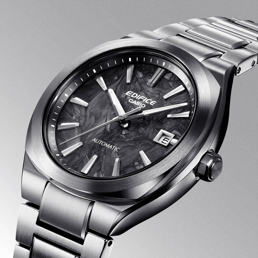 Часы Casio Edifice Automatic EFK-200CD-1A — механические, металл сталь