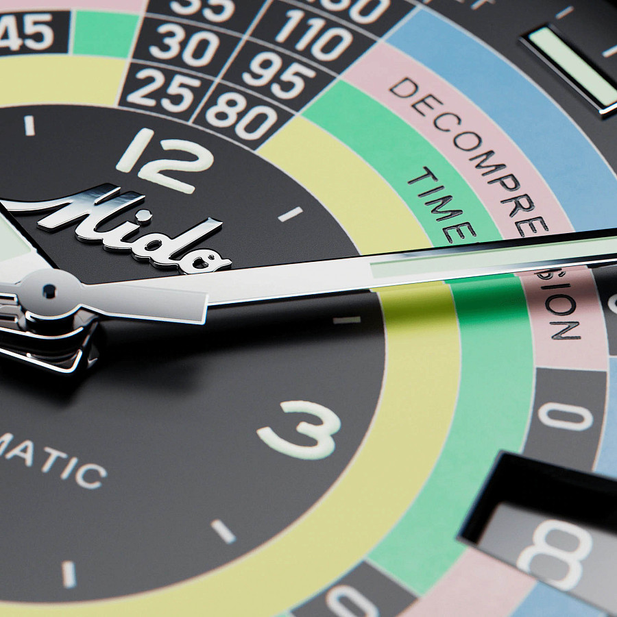 Часы Mido Ocean Star Decompression Timer 1961 Limited Edition M026.807.33.051.00 — Швейцария, механические
