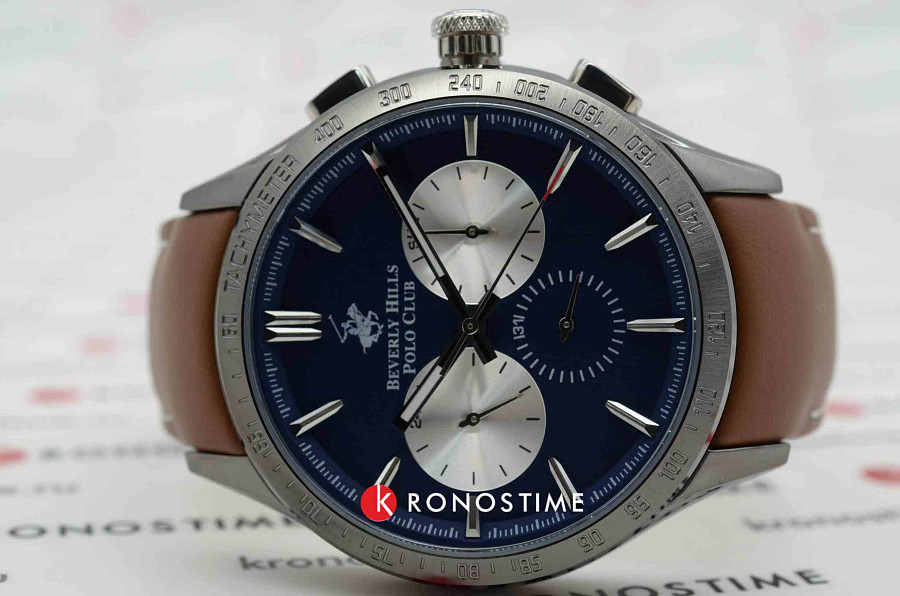 Часы Beverly Hills Polo Club BP3251X.092 — кожаный, мужские