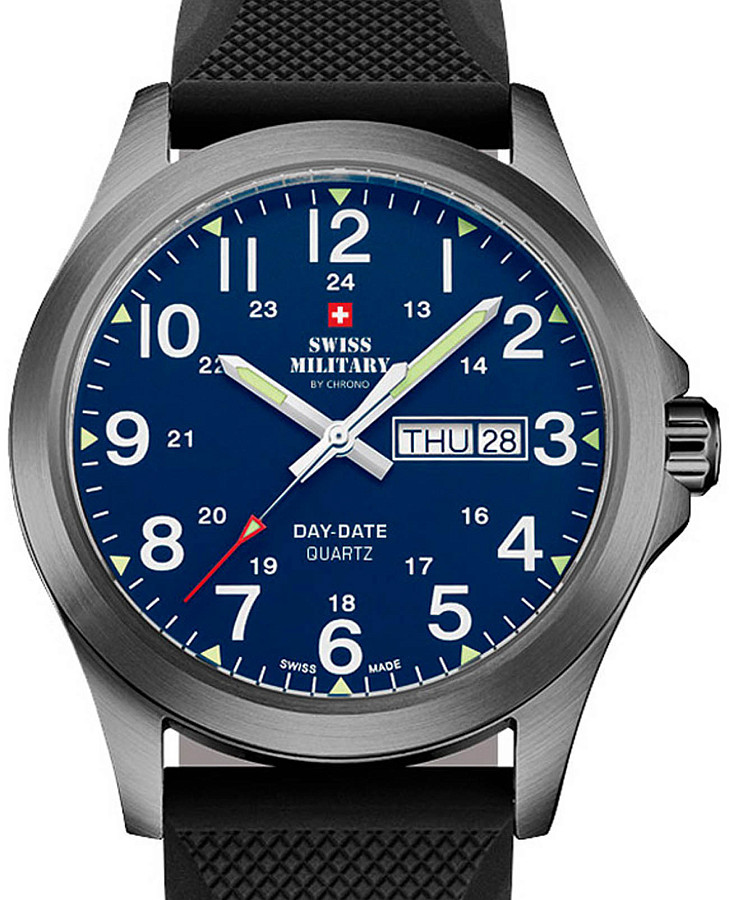 Часы Swiss Military by Chrono Classic SMP36040.32 — кварцевые, металл сталь