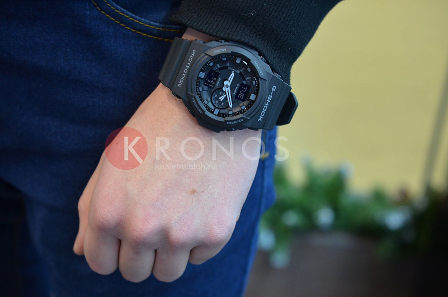Часы Casio G-Shock GA-150-1A — пластик, мужские