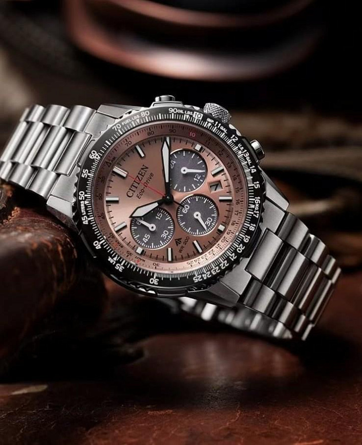 Часы Citizen Promaster CA4664-60X — кварцевые, металл сталь