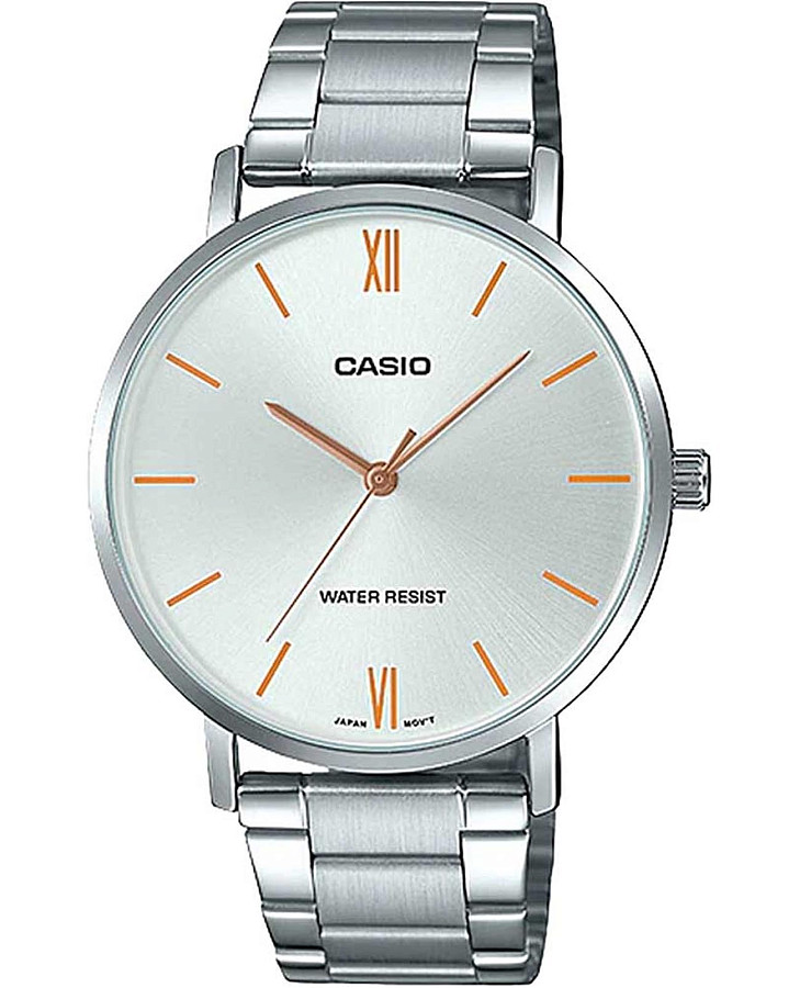 Часы Casio Collection LTP-VT01D-7B — женские, серебристый
