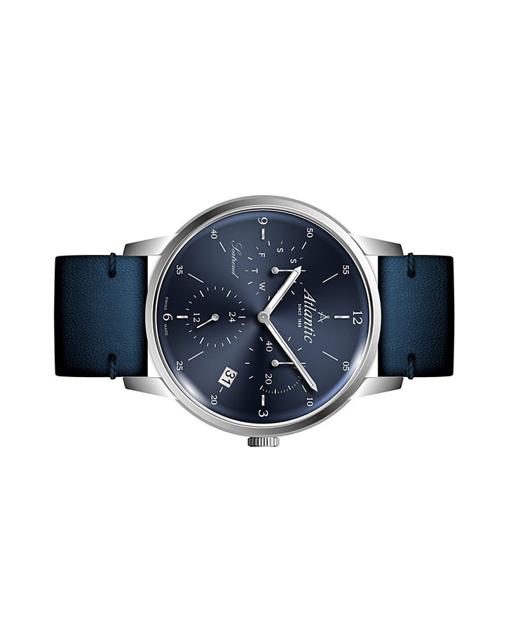 Часы Atlantic Seatrend 65550.41.55 — кварцевые, сталь металл